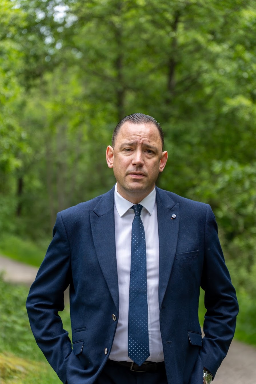 Porträtt av Fredrik Annell Berger